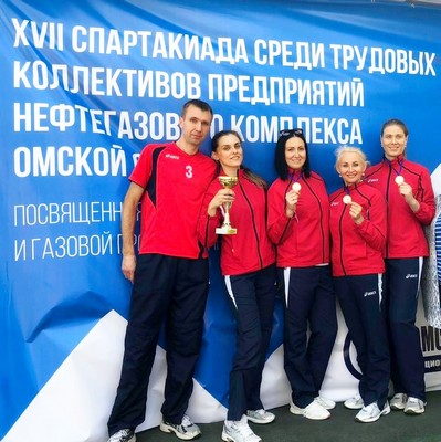 Состав волейбольной команды «Газпром межрегионгаз Омск»